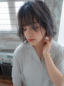 美容室 コーストアール 稲毛店(coast-R) 透明感アッシュグレーボブ【稲毛】