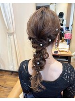 クローバー(CLOVER)&nbsp;♪お呼ばれ♪大人可愛い編みおろし♪(CLOVER福島市)