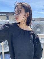 オーシャン(Ocean)&nbsp;［OCEAN Hair&Life 水田成美］パツっとトレンド外ハネボブ☆