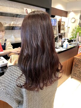 アトレ(attrait) ◎ブリーチなし　ナチュラルピンク　大阪　天王寺