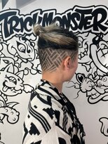 トリックストア(TRICK STORE) インナーバリカンアート ライン柄