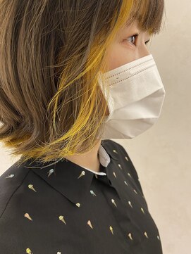 ストック(Stock) イエローインナーカラー