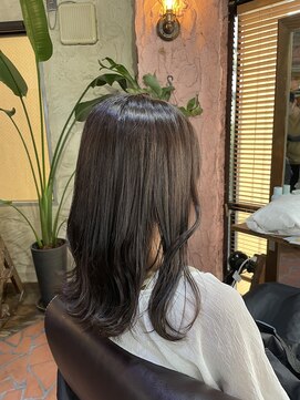 ロッソバイアルター 鎌取(ROSSO by aL-ter) 【マチルダボブ/ピンクベージュ/インナーグレージュ】千葉香奈