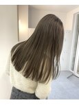 20代30代プレイングカラーオリーブグリーンハッシュカット