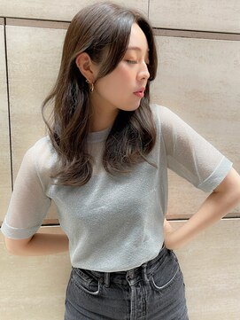 マイラ 銀座(myla) 似合わせイメチェン韓国レイヤーハッシュカットレッドブラウン