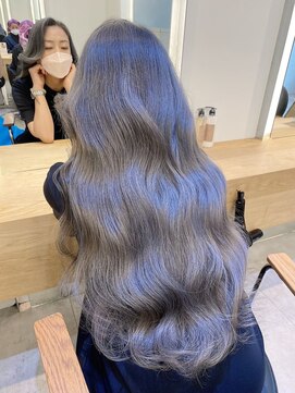 ジーナ 船橋(Zina) 髪質改善*ロングレイヤーグレーベージュ*美髪【Zina船橋】