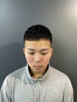 グリーディーフォックス 三軒茶屋(GreedyFOX)&nbsp;波巻き/マッシュパーマ/ウルフ/ハイライト<理容室>三軒茶屋