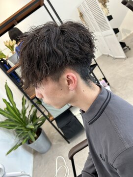 トルペヘアデザイン(Tolpe hair design) メンズカットツイストスパイラルパーマ波巻きパーマ