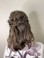 ヘアーショップ オズ(hair shop oz)&nbsp;浴衣ハーフアップ