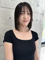 エミュ 表参道 青山(emu)&nbsp;【emu 表参道 畔上 尚也】20代 ぷつっとボブ/韓国ボブ