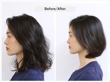 【輪郭・髪質にお悩みの方◆】-3キロ痩せて見える小顔矯正ステップボーンカットで一人ひとりの小顔を実現♪