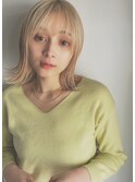 金髪ボブスタイル<藤沢・藤沢駅>