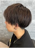 メンズ 爽やかツーブロックマッシュショート 学生◎ ビジネス◎