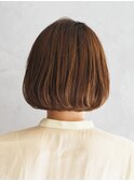 ひし形シルエットの小顔ボブ