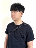 ヘアーアイストゥーレ(HAIR ICI TRE) マッシュバング　刈り上げ　メンズカット
