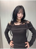 イメチェンヘア/ブルーブラック/レイヤーカット/表参道駅