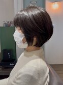 まとまりショートボブ