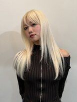 ダブミックス(DaB MIX)&nbsp;ホワイトブロンドレイヤーカットケアブリーチリタッチブリーチ