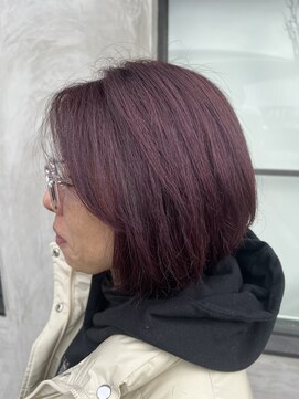 ファム 中筋店(femme) 前下がりラインボブ