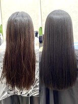 シンズ 銀座(sins)&nbsp;ダメージによるごわつき、広がりもsins式で美髪に変わる♪