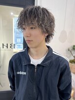 ベル 桑名(BHEL)&nbsp;三重桑名ニュアンスパーマシースルーマッシュ緩めセンターパート