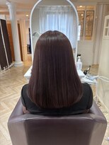 ルイマダーナ 栄店(LOUIMADNA)&nbsp;髪質改善ピンクブラウンヘア