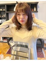 ジリ(JILI) ミディアムレイヤー×透明感ベージュ ▽福永