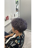 トイロ ウィステリア(toiro wisteria)&nbsp;メンズショート×ラベンダーカラー