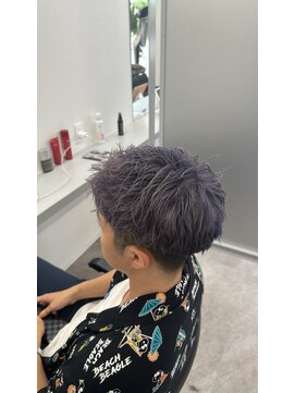 トイロ ウィステリア(toiro wisteria) メンズショート×ラベンダーカラー