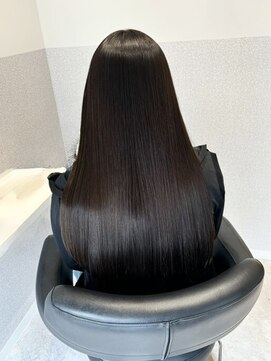 サロウィン 岡山店(SALOWIN) 髪質改善暗めカラーフェミニンロング