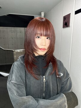 インク バイ セディアル(ink by SEDEAL) ワインレッド/ブリーチなしカラー/