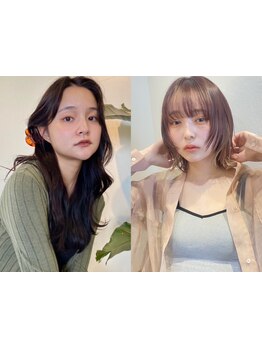 ワンカラー～ハイトーンまでトレンドを抑えた季節感のある旬のスタイルは是非【roka】にお越しください☆