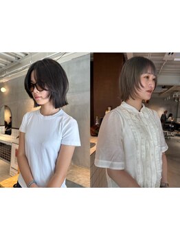 ボブからロングまで幅広いスタイルに『顔まわりを魅力的に彩るレイヤーカットを』