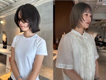 ミュー(miμ)の写真/ボブからロングまで幅広いスタイルに『顔まわりを魅力的に彩るレイヤーカットを』