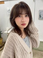 ポーチバイハニー オモテサンドウ(PORCH by HONEY omotesando)&nbsp;ハッシュカットレイヤー/デジタルパーマ/チョコレートブラウン1