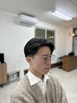 サムズヘア(Sam's hair)&nbsp;メンズカット毛流れ部分パーマ