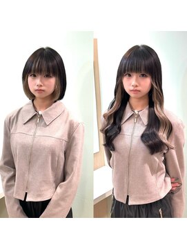 リゼル シブヤ(RISEL SHIBUYA) ～シールエクステでデザインカラー～