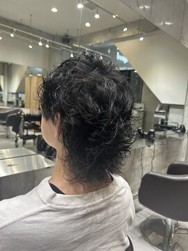 ベンジー 香椎店(benji) ウルフパーマ