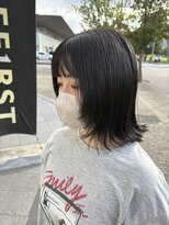 コワファースト 大分(COIFF1RST) 黒髪ボブ!顔周りレイヤー