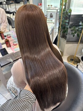 フォルテ 横浜店(FORTE) 明るめ透明感カラー/髪質改善トリートメント