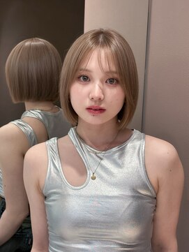 ロンドガーネット 池袋(Lond garnet) マロンベージュ/ボブ/前髪/レイヤー/小顔/髪質改善/縮毛矯正池袋