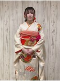 【JLB &nbsp;yuko】振袖着付け　ヘアセット　1月