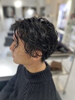 ミルメルシー(Mille mercis)&nbsp;メンズヘア／メンズパーマ／縦落ちツイスト／ジェルセット