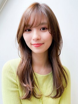 モッズヘア 足利(mod'hair) 髪質改善◎ココアブラウン×くびれヘア30代40代春カラー