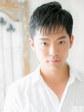 モッズヘアメン 札幌月寒店(mod's hair men) スーツ髪型ツーブロック黒髪メンズ韓国ベリーショートr札幌月寒