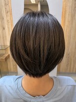 ラーゴム(Lagom)&nbsp;丸みショートボブ×透明感ブラウン