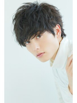 リップス 原宿(LIPPS) ネープレス マットマッシュ イメチェン 無造作ショート 黒髪