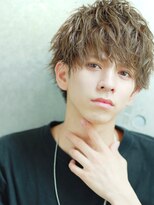 リップスヘアー 銀座(LIPPS hair)&nbsp;ゆるツヤウェーブツーブロックネープレスパーマスマートマッシュ