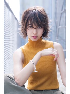 オースティン 錦糸町(AUSTIN) AUSTIN バレイヤージュ×大人カワイイくせ毛風ショート