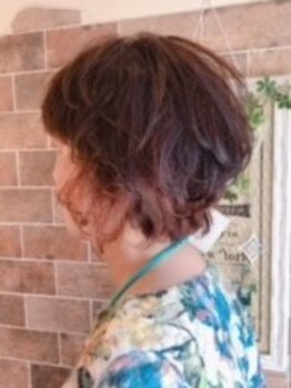 ルーチェ(hair salon LUCE)の写真/365日、美容室帰りのスタイルを実現◎一人ひとりの骨格や、髪の癖に合わせたカットで再現性の高いStyleに☆